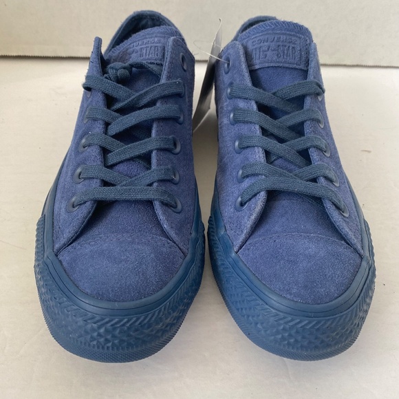 Converse Chuck Taylor All Star Blue Suede Shoes Mens Sz 5 Woman's Sz 7 - Picture 3 of 7